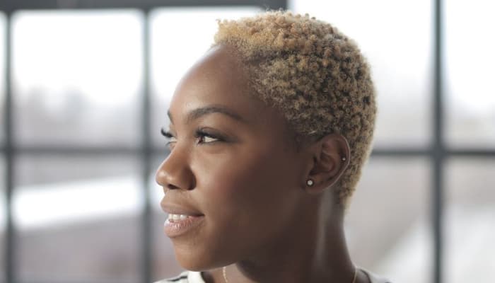 TWA sur Cheveux crépus et Afro court