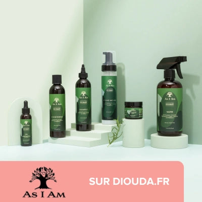 Soins au Romarin pour faire pousser les cheveux et apaiser le cuir chevelu - As I Am Rosemary