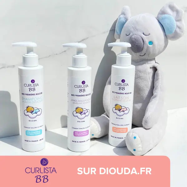 curlista bb soisn cheveux naturels pour bébé cheveux bouclés, frisés, crépus