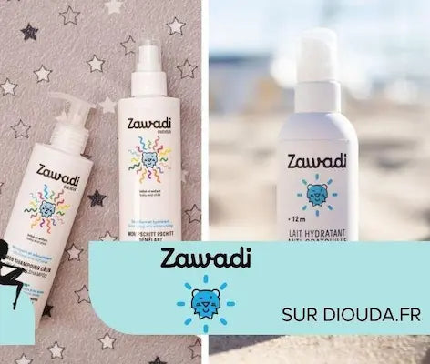 Zawadi Soins pour bébés et enfants afro-métissés à peaux sèches