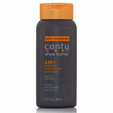 Cantu Homme - Shea Butter Shampoing 3 en 1 pour homme 400ml