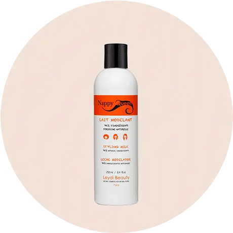 Le lait modelant Nappy Queen permet à la fois de fournir une hydratation et de structurer votre coiffure grâce à un effet fixant. Flacon 250ml