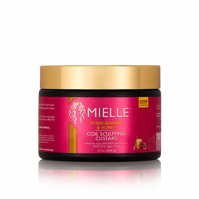 Gelée Coiffante Coil Sculpting Custard Pomegranate & Honey - Mielle Organics 340GR