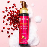 Curl Defining Mousse W/Hold Mielle Pomegranate & Honey Mousse coiffante cheveux crépus afros