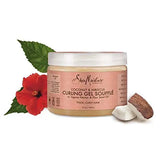 GEL COIFFANT DÉFINITION DES BOUCLES - CURLING GEL SOUFFLÉ SHEA MOISTURE COCONUT & HIBISCUS. Pot 340GR