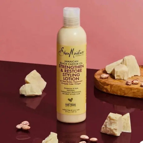 Styling Lotion Shea Moisture JBCO permet de définir et nourrir vos boucles 236ML