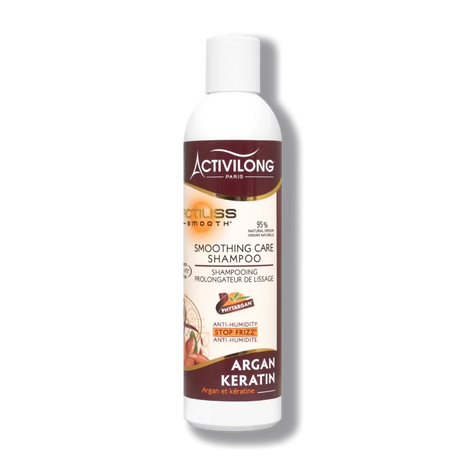 Actiliss Shampooing Prolongateur de Lissage Anti Humidité. Argan et Keratine. Flacon 250ML