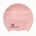 Bonnet de Bain Large Rose en silicone pour Enfant convient aux cheveux Longs, Dreadlocks, Tresses, Boucles et Coupes Afro