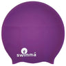 Bonnet de Natation pour Cheveux très longs 29CM Afro Regular Narrow Violet