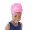 Bonnet piscine et natation pour cheveux longs, épais afro ou tresses et locks. 23cm à plat.