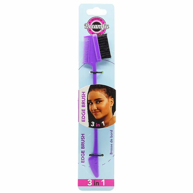 Brosse peigne baby hair avec spatule Brosse Edge 3 en 1 Dreamfix