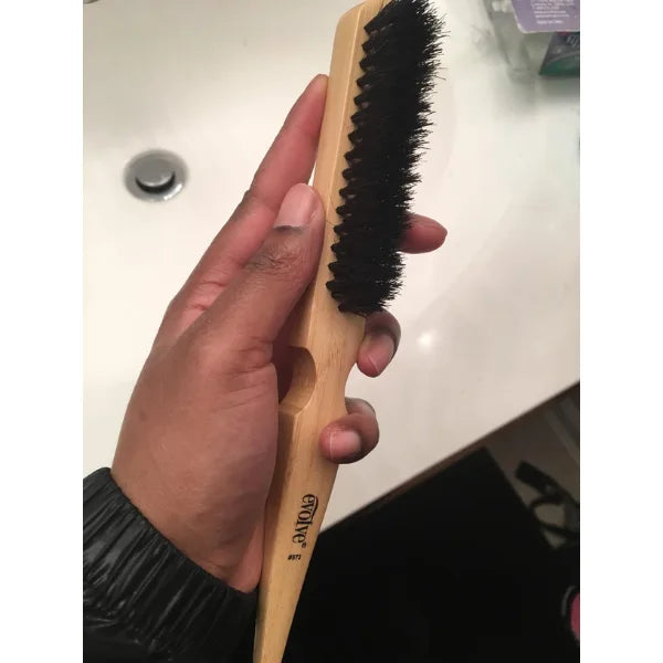 Brosse pour Plaquer les Cheveux en Poils de Sanglier et Bambou - Evolve