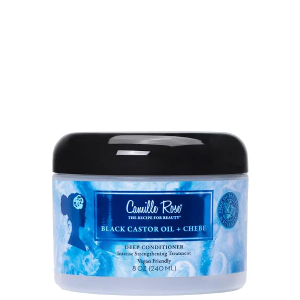 Masque Fortifiant au Chebe et huile de Ricin Noire Camille Rose pour cheveux cassants