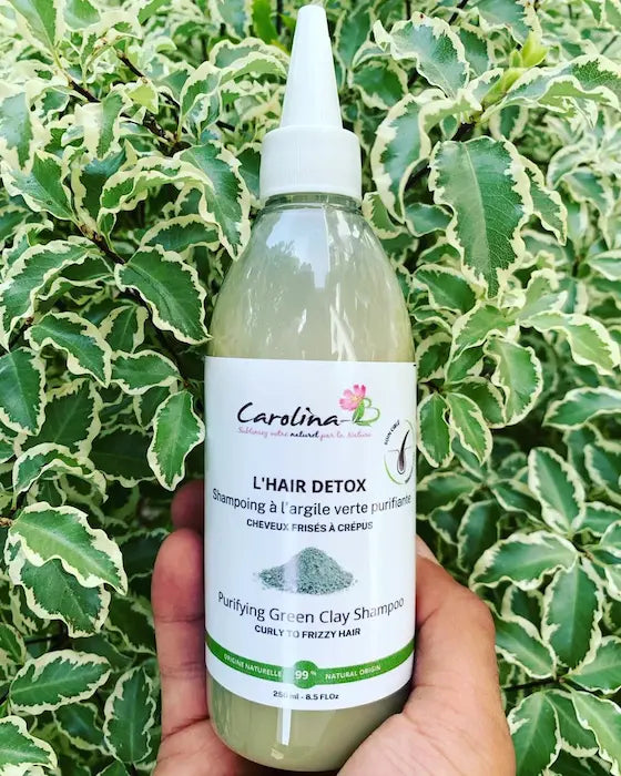 Carolina B L'Hair Detox Shampoing purifiant à l'Argile Verte