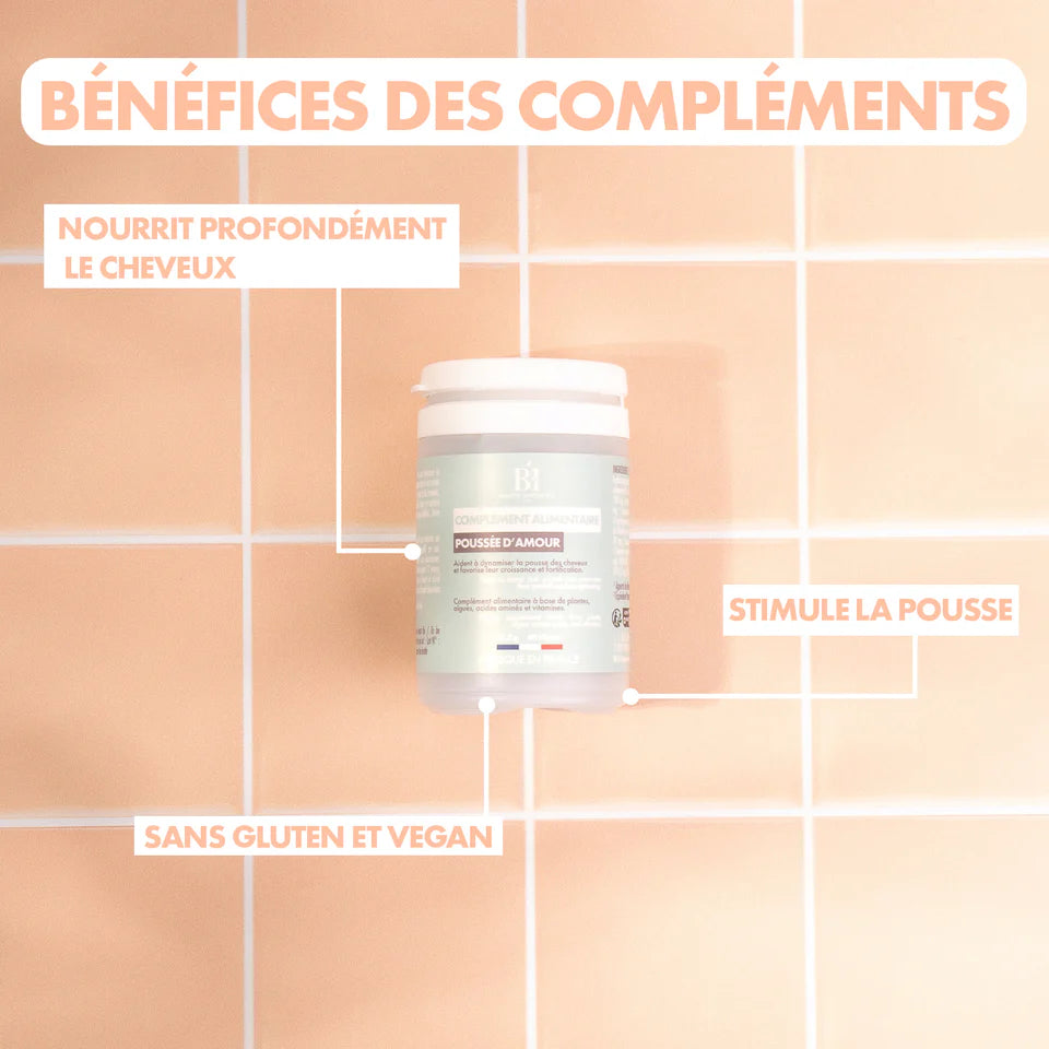 Complément alimentaire Poussée d'amour 1 mois - Beauté Insolente