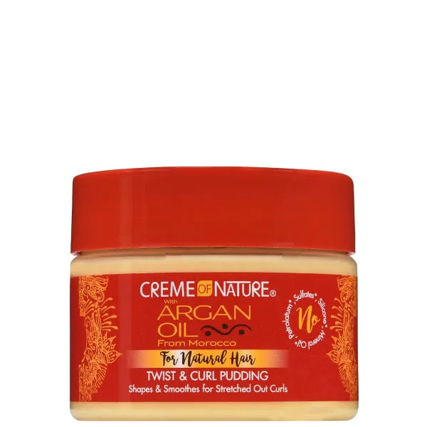 Crème Coiffante pour Twist & Curl à l'huile d'Argan Creme of Nature