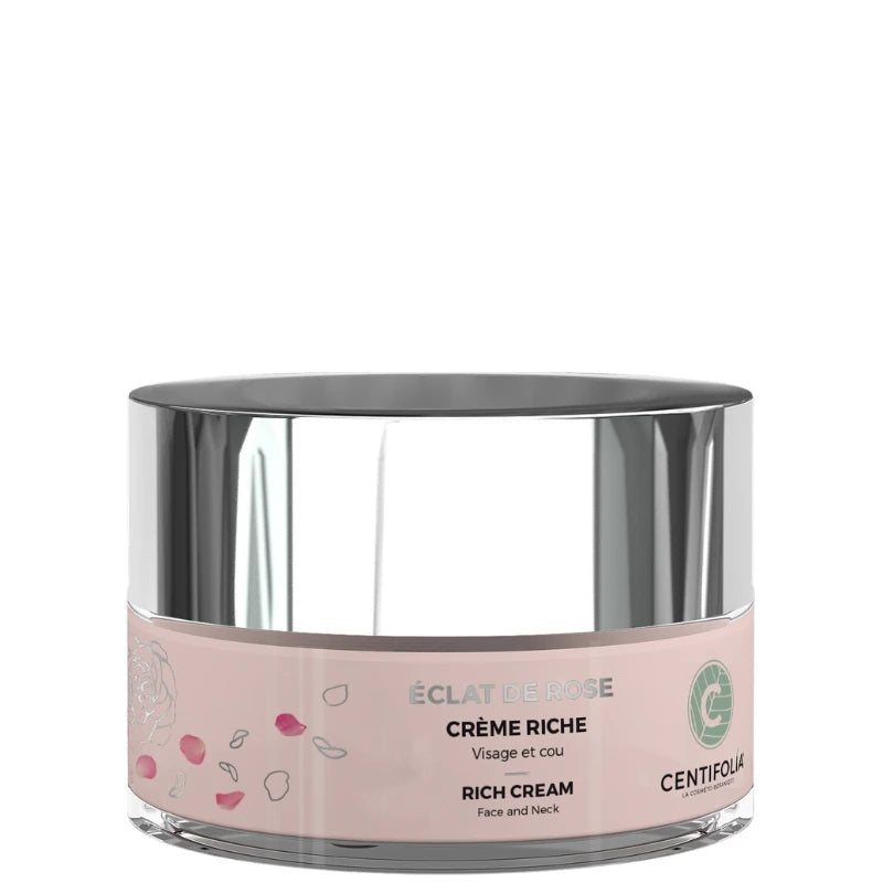 Crème Riche Visage Eclat de Rose BIO - Centifolia