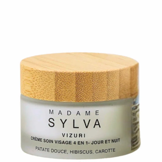 Crème Soin Visage Jour / Nuit à la Patate douce, Hisbiscus et Carotte - Madame Sylva