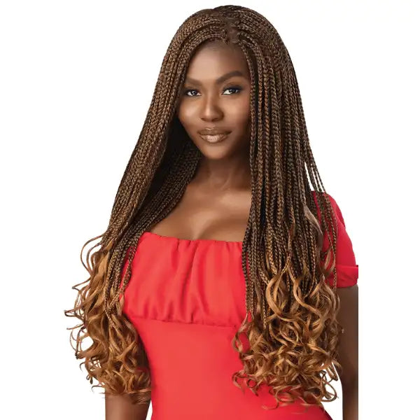 Crochet Braids French Curl Box BRaids X-Pression de 22 pouces 3 paquets Outre