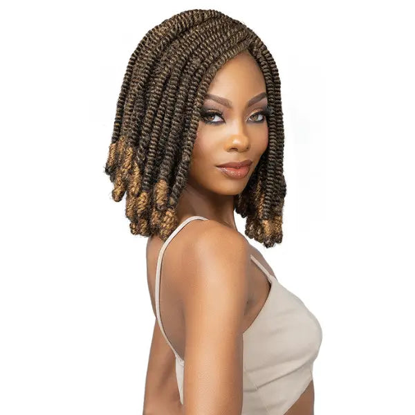 Crochet braids invisible faux locs bob 3X Janet Collection