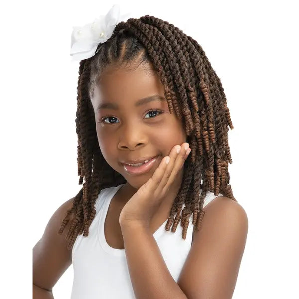 Crochet braids pour enfants Senegal Curl Twist 8 pouces Janet Collection