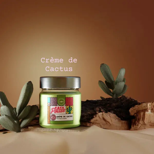 Crème anti chute pour cheveux crépus, naturels ou colorés. Revitalise le cuir chevelu pour une croissance saine Easy Pouss