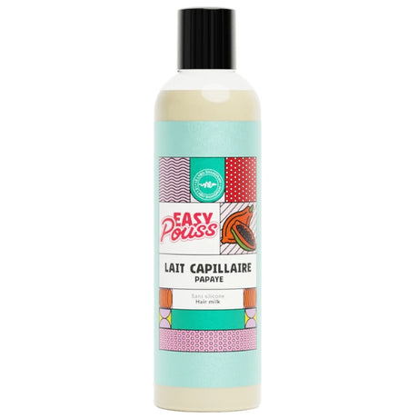 Lait capillaire sans silicone à la Papaye pour cheveux boucles Easy pouss 250ml