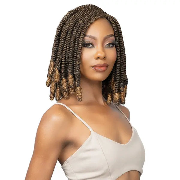 Faux invisible locs Bob Crochet Braids 3X Janet Collection