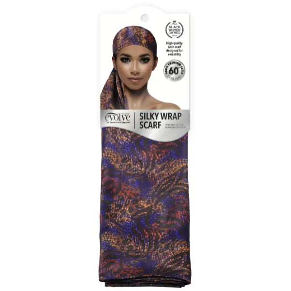 Evolve Silky Wrap Scarf Tribal 6611