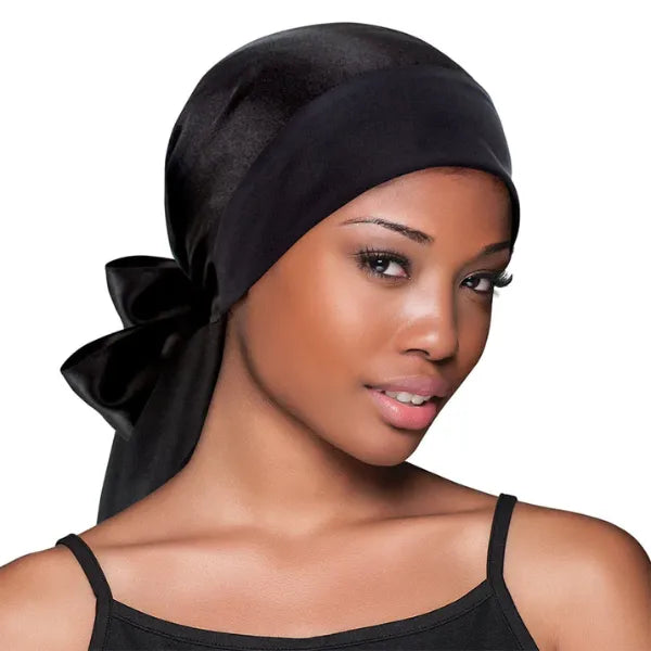Mode cheveux accessoires Satin bandeau pour femmes solide en