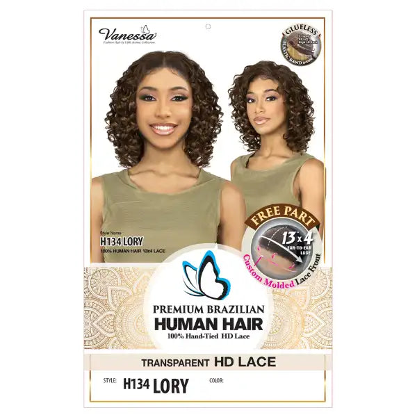 Perruque Human Hair Lace HD 13X4 Lory - Vanessa