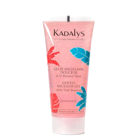 Gelée Micellaire Douceur Banane Rose démaquille visage yeux et lèvres - Kadalys