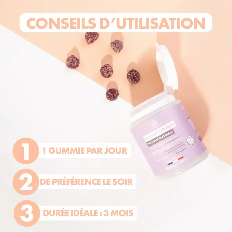 Gummies Accélérateur de pousse Douceur Matinale 1 mois - Beauté Insolente