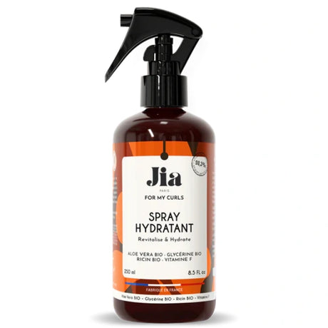 Spray hydratant Cheveux secs, bouclés, afro 96,5% d'ingrédients naturels For My Curls Jia Paris