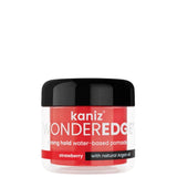 Pommade Edge Control Kaniz WonderEdge Parfum Fraise Efficace sur cheveux bouclés frisés, crépus