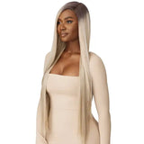 Lace HD Sleek Straight Perruque Blonde Outre SleekLay Part Korai