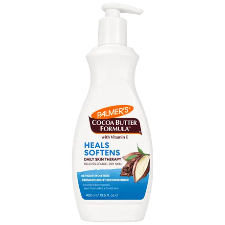 Palmer's Lait hydratant corps cacao et vitamine e - Heals Softens. 400 ML