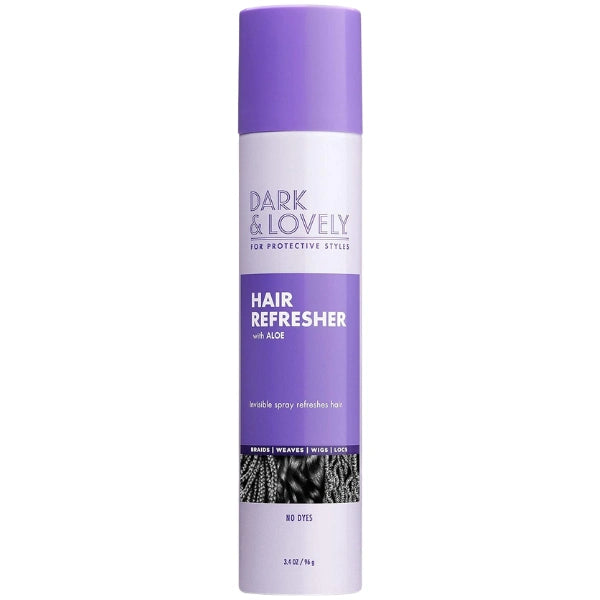 Laque invisible désodorisante pour tresses, locks, perruques naturelles ou synthétiques Hair refresher Dark And Lovely