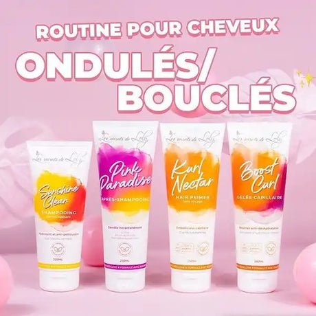 Les Secrets de Loly routine pour cheveux ondulés bouclés