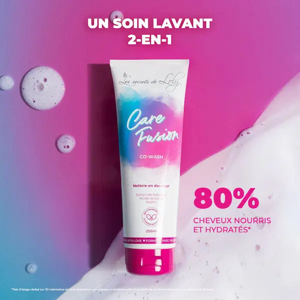 Les Secrets de Loly Shampoing Cowash moussant 2-en-1 Cheveux multitextures