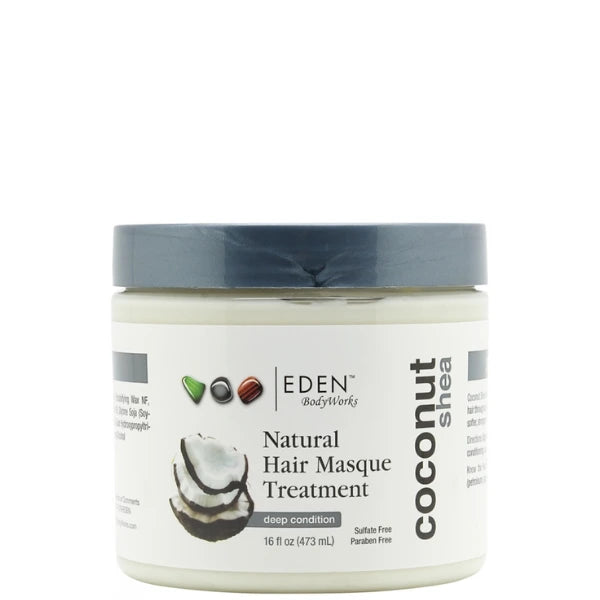 Soin profond hydratant Cheveux secs, cassants, abîmés. Masque au Karité et Coco