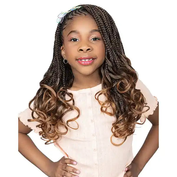 Mèches pour braids French Curls enfants 32 pouces Janet Collection Teeny