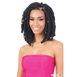 Mèches pour twist Faux Locks 16 pouces Model Model Aloha Twist en couleur 1B