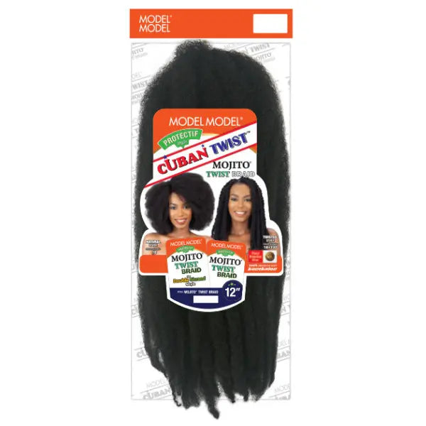 Mèches pour Twist Rajouts Afro Mojito Braid 12 pouces ModelModel