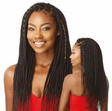 45 Mèches Crochet Braids X-PRESSION BOX BRAID Outré Medium 14 pouces sur Diouda.fr