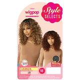 Perruque à Frange Curly Outre Leanza