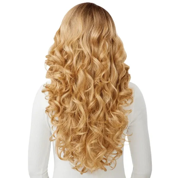 Perruque blonde lace HD loose wave longue Outre Hudson