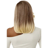 Perruque bob blonde lace front lisse Outre Ellis