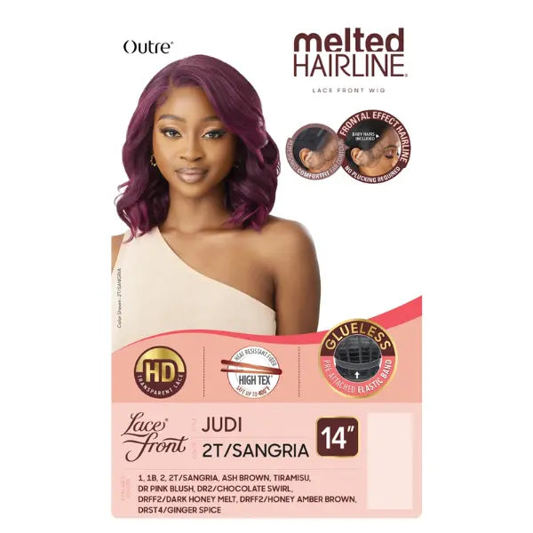 Perruque Lace HD Wavy Bob Judi - Outré