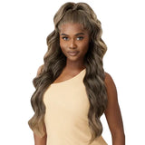 Perruque body wave HD Full lace Blonde longue Outre Arnell